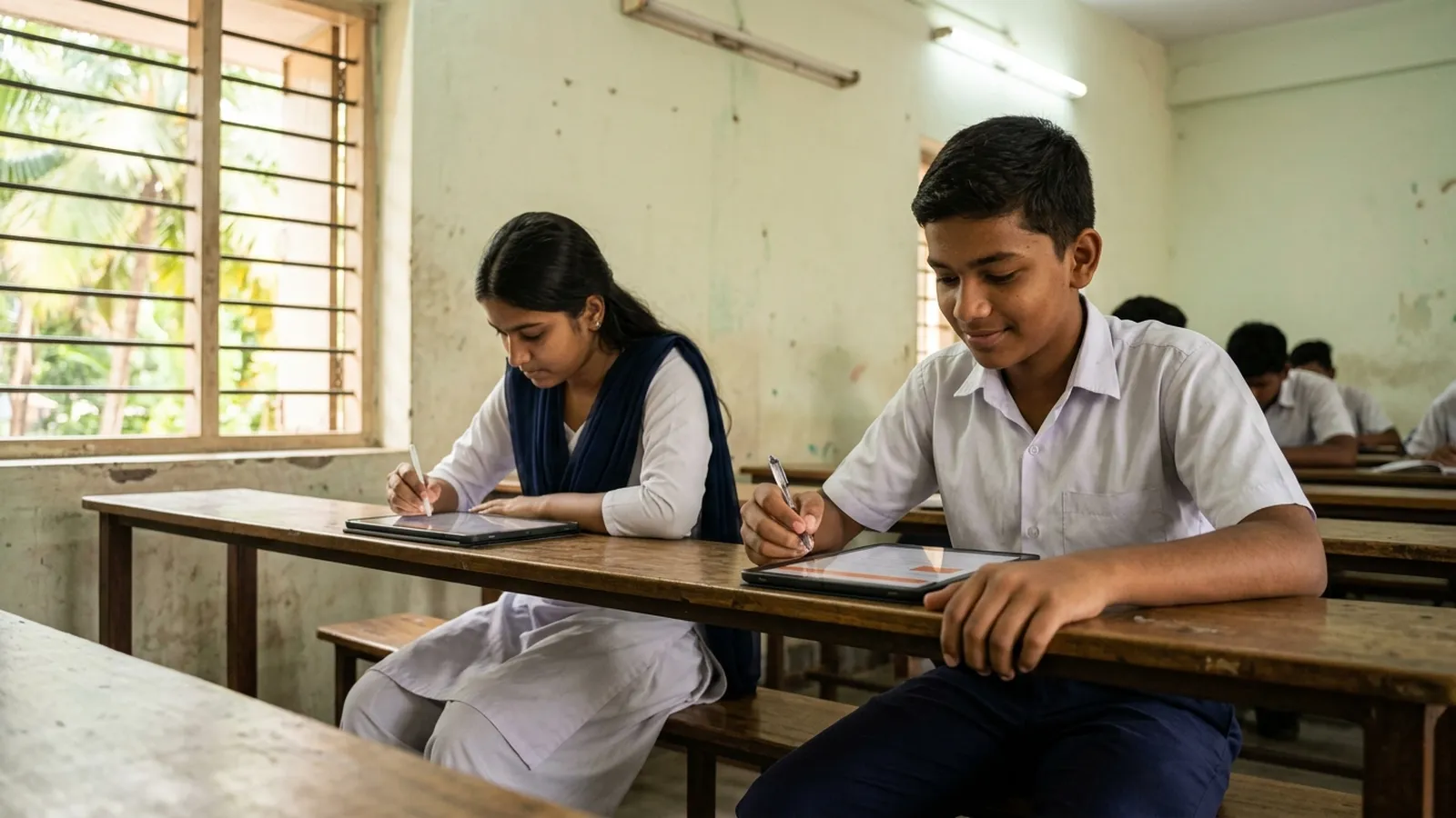Personalized learning AI adjusting pace, difficulty and revision paths for each student in a batch